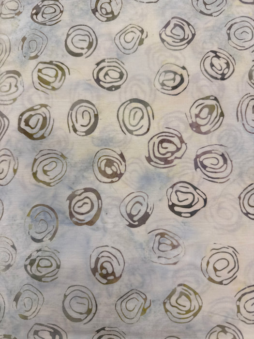 AN Grey Swirl on Ivory