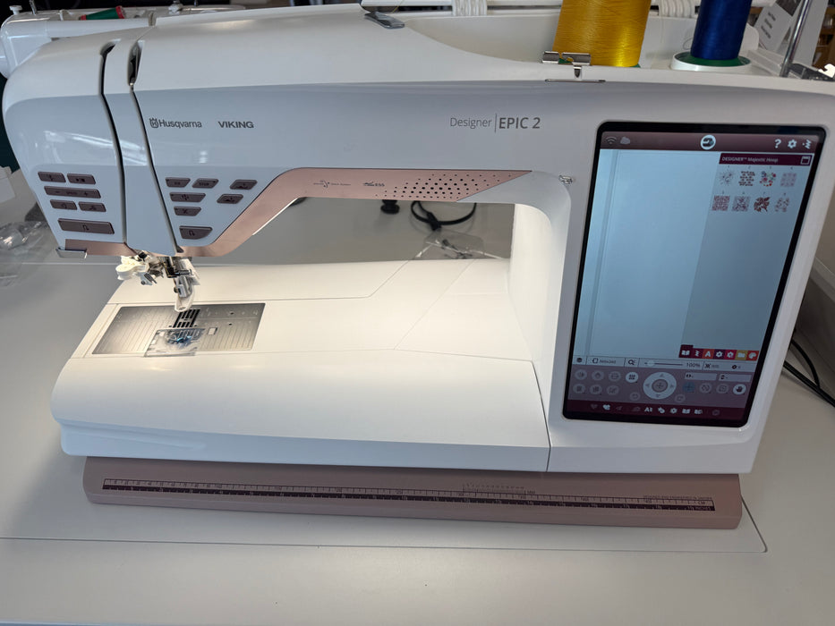 Husqvarna Viking Designer Epic 2 Sewing and Embroidery Machine - Preciously Loved