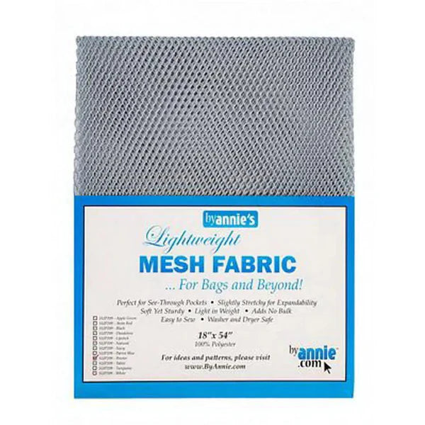 Mesh Fabric 18inx54in Pewter