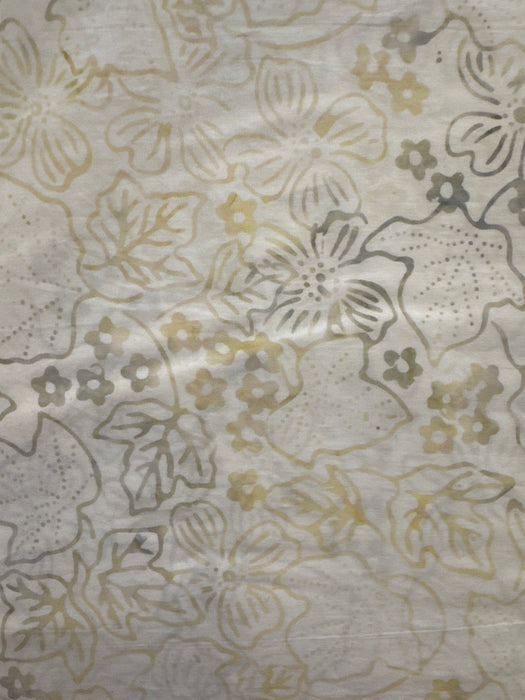 TT Flowers and Leaves on Ivory