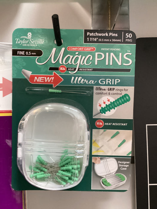 Magic Pins Ultra Grip Patchwork Fine 50 pc