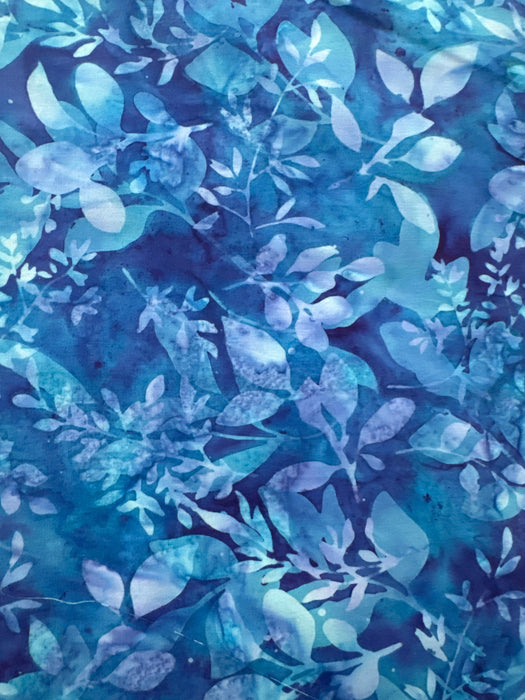 HO Leaves on Deep Blue