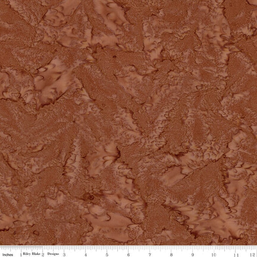 Batiks Hand-Dyes Mocha Chestnut