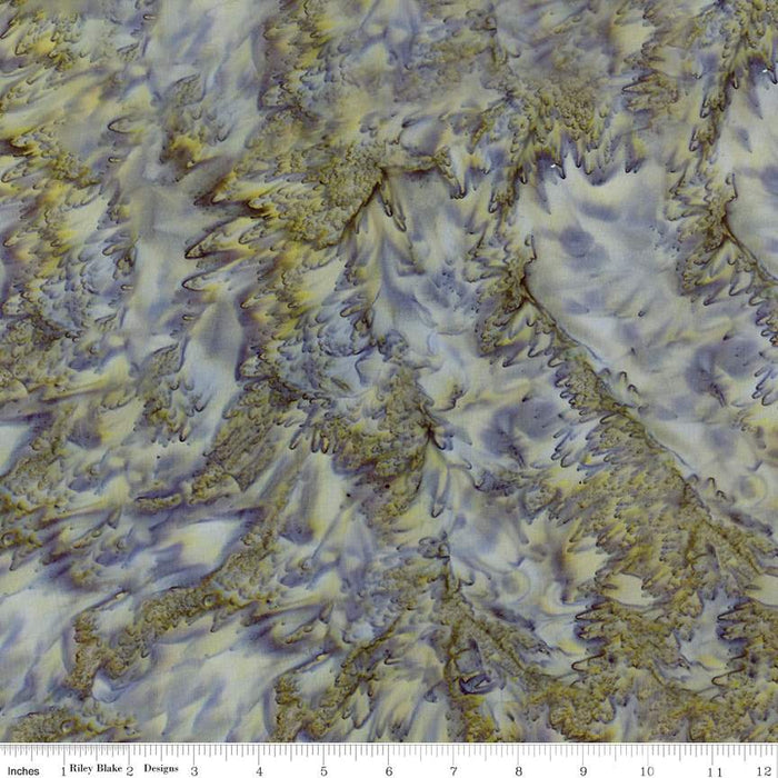 Batiks Hand-Dyes Gunsmoke