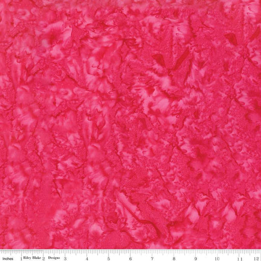 Batiks Hand-Dyes Cerise