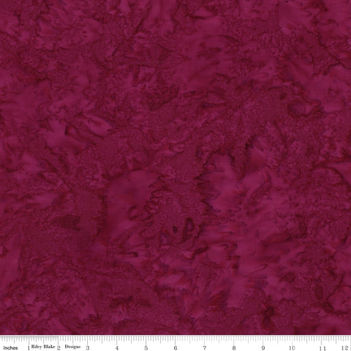 Batiks Hand-Dyes Mulberry Jam
