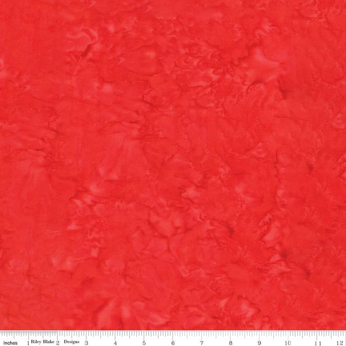 Batiks Hand-Dyes Soft Red