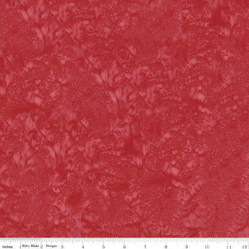Batiks Hand-Dyes Crimson