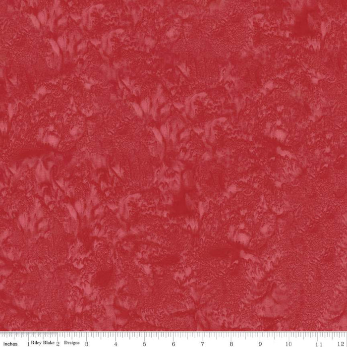 Batiks Hand-Dyes Crimson