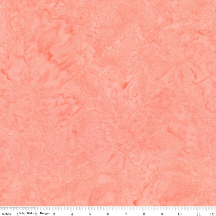 Batiks Hand-Dyes Peach Cupcake
