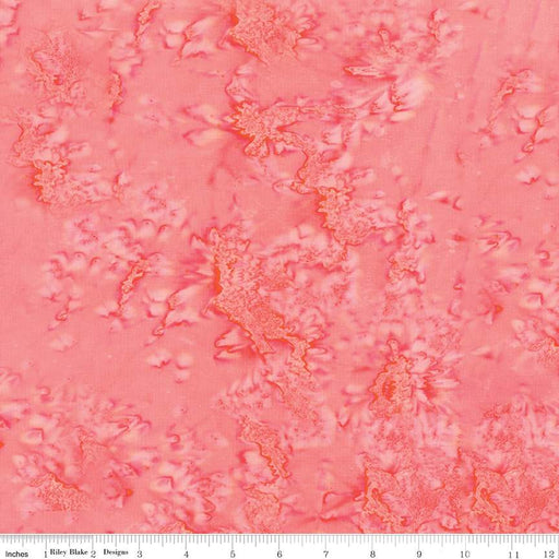 Batiks Hand-Dyes Soft Coral