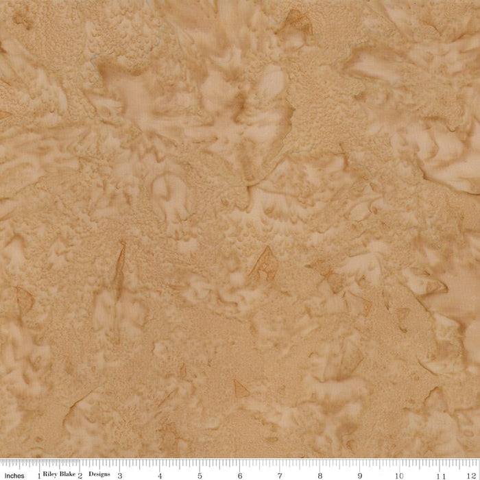 Batiks Hand-Dyes Hazelnut Latte