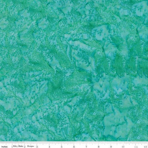 Batiks Hand-Dyes Smoky Teal