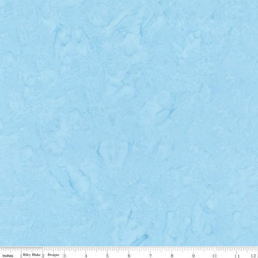 Batiks Hand-Dyes Baby Blue
