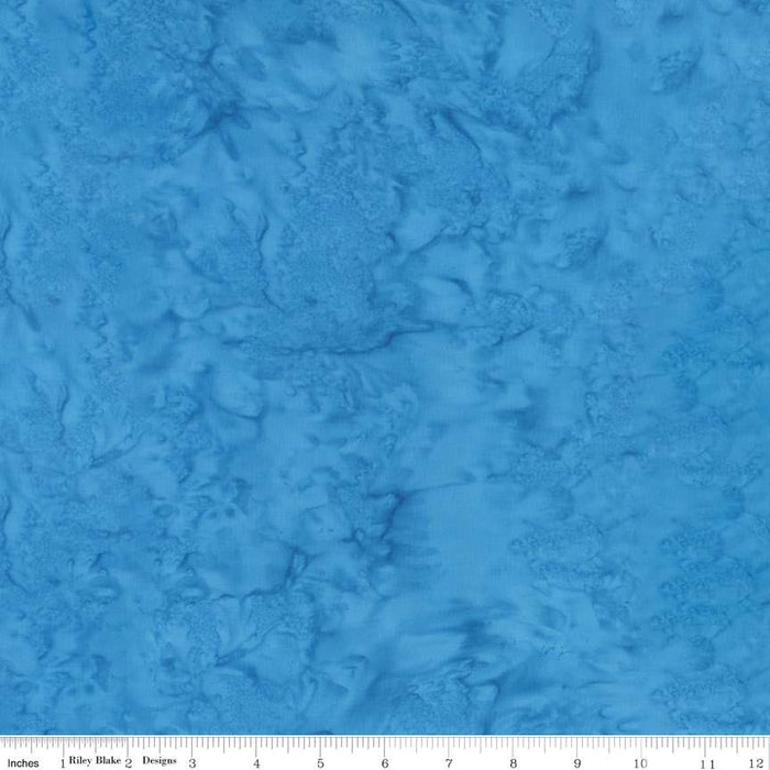 Batiks Hand-Dyes Ocean Blue