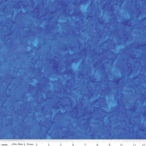 Batiks Hand-Dyes Azure