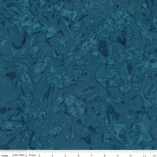 Batiks Hand-Dyes Blue Calm