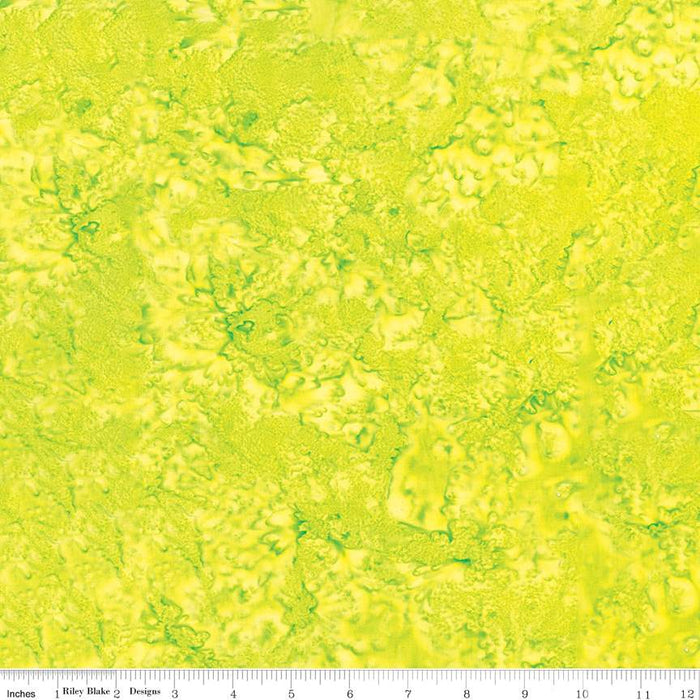 Batiks Hand-Dyes Kiwi