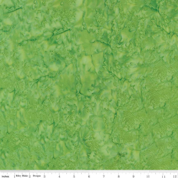 Batiks Hand-Dyes Chartreuse