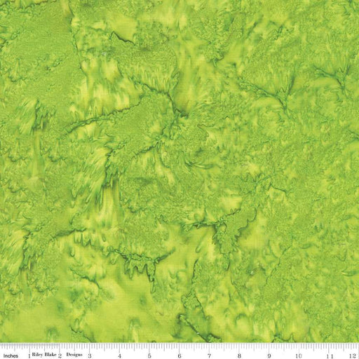 Batiks Hand-Dyes Green Apple