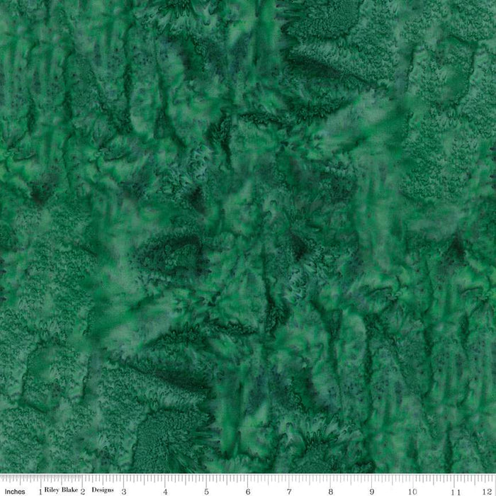 Batiks Hand-Dyes Emerald