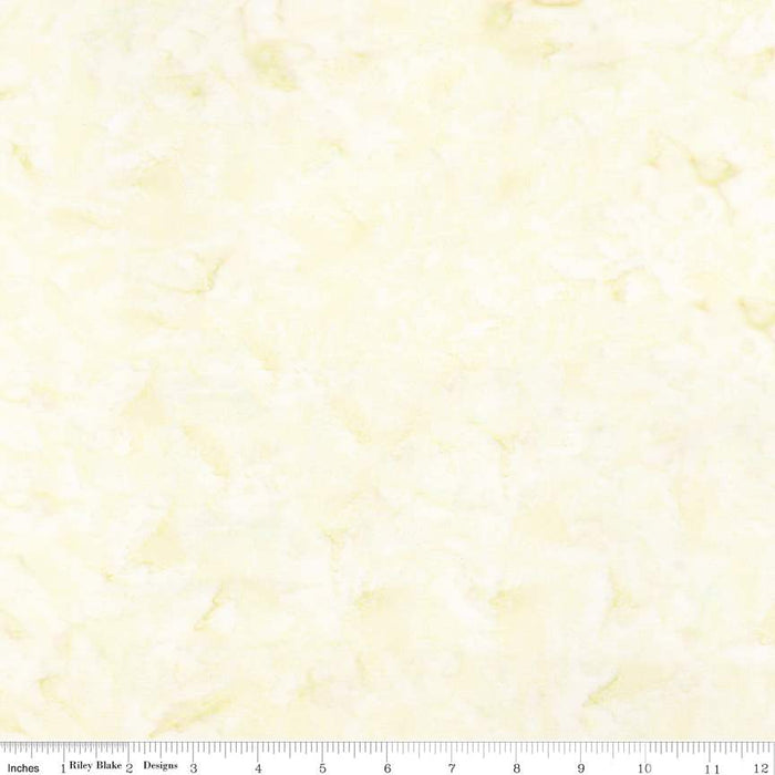 Batiks Hand-Dyes Mello Yellow