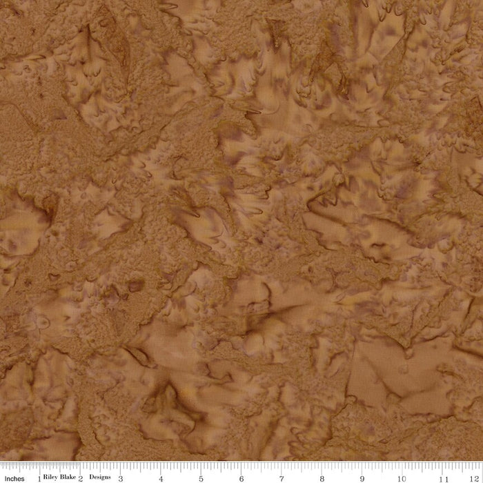 Batiks Hand-Dyes Creamy Caramel