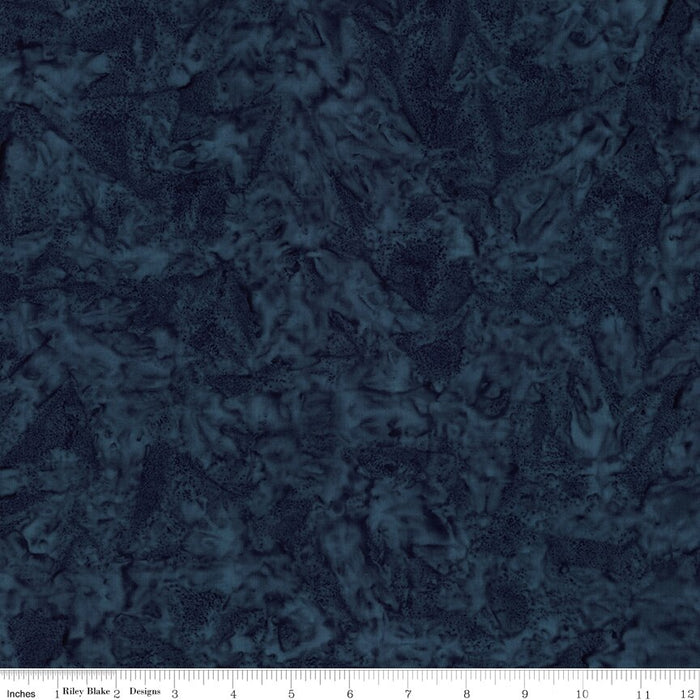 Batiks Hand-Dyes Storm Cloud