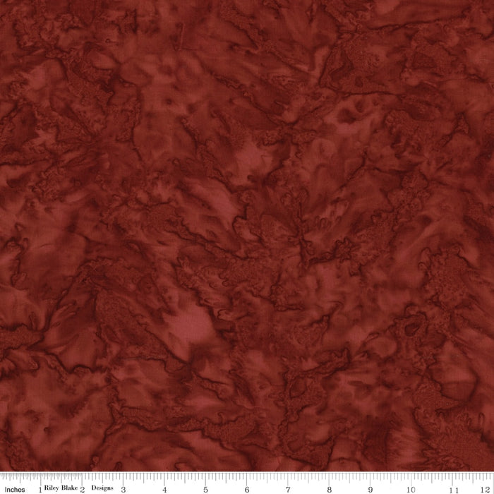 Batiks Hand-Dyes Cherrywood