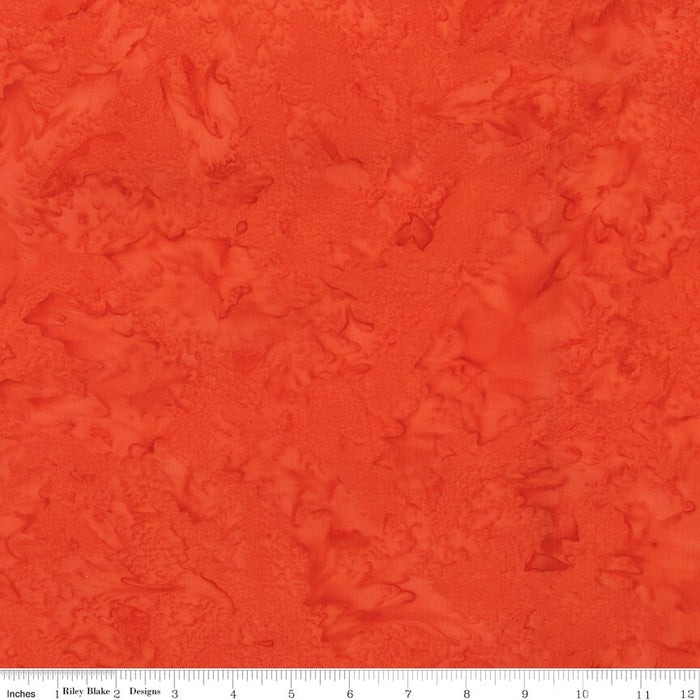 Batiks Hand-Dyes Persimmon