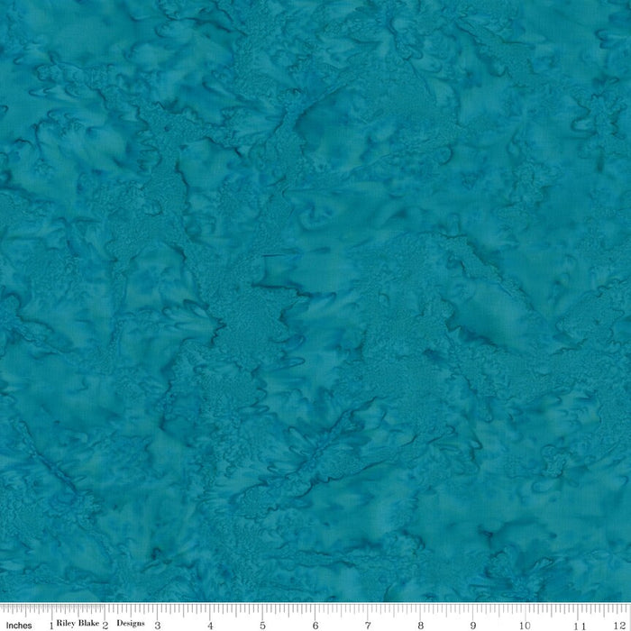 Batiks Hand-Dyes Aqua Dream