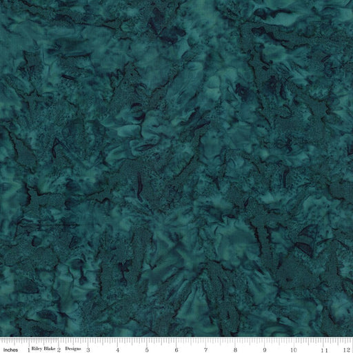 Batiks Hand-Dyes Tropical Rain
