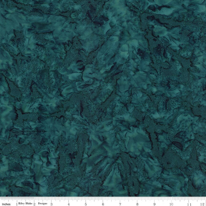 Batiks Hand-Dyes Tropical Rain