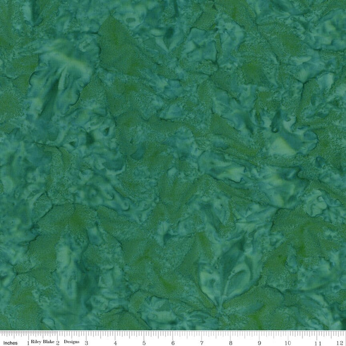 Batiks Hand-Dyes Jade