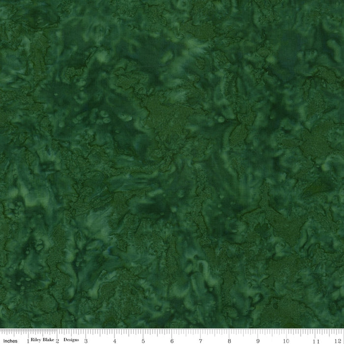 Batiks Hand-Dyes Emerald Envy