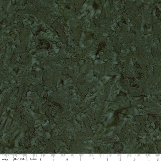 Batiks Hand-Dyes Olive Glow