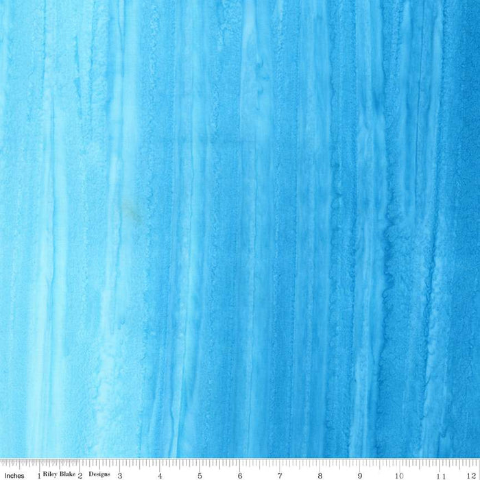 Batiks Basics Color Fade Ombré Cerulean Veil