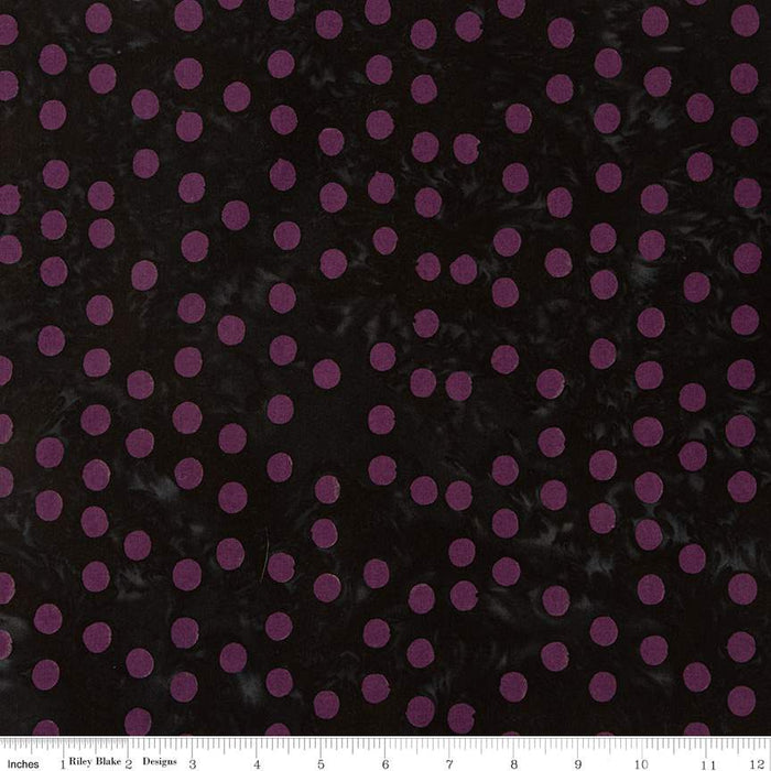 Batiks Basics Polka Pop Indigo Dye