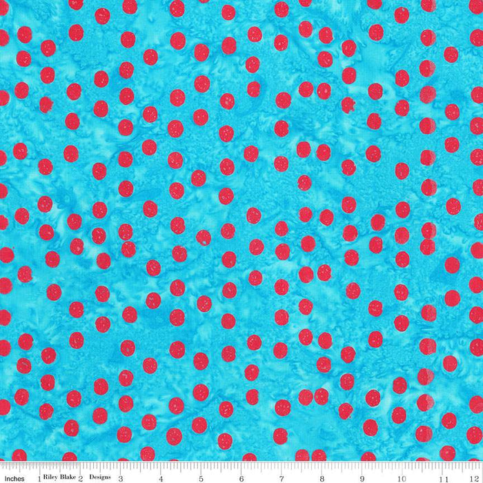 Batiks Basics Polka Pop City Lites