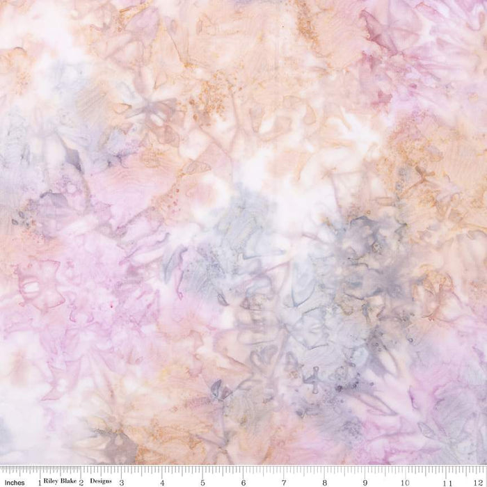 Batiks Basics Color Play Mottled Seashell