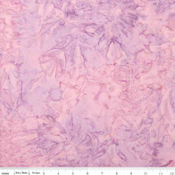 Batiks Basics Color Play Mottled Lavender Blush