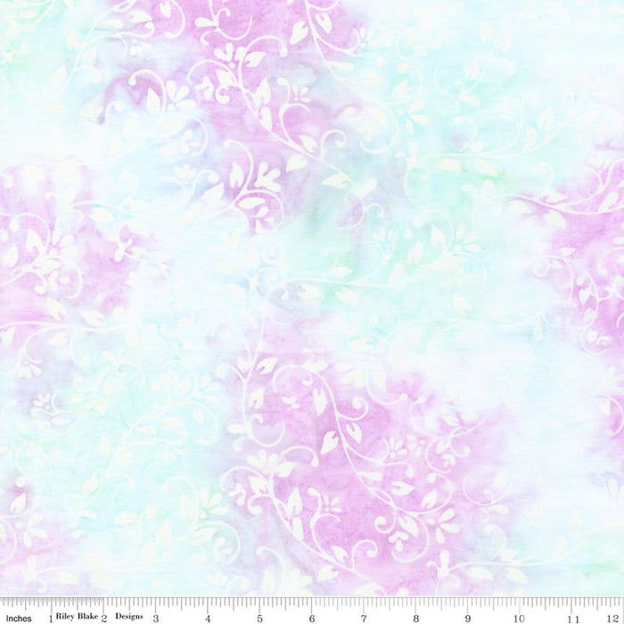 RB Batiks Lilac Mint - Elementals Candy Coated Aquas