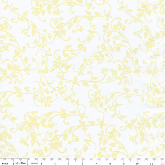 RB Batiks Lemon - Elementals Candy Coated Aquas