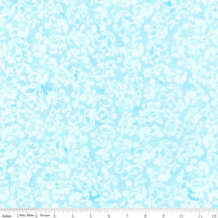 RB Batiks Twisted Teal - Elementals Candy Coated Multis