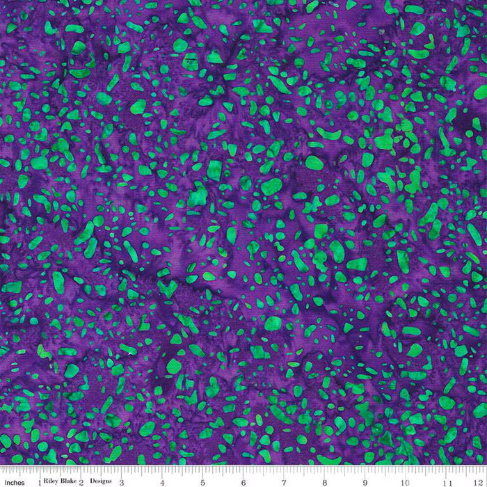 RB Batiks Mardi Gras - Terrazzo Berries
