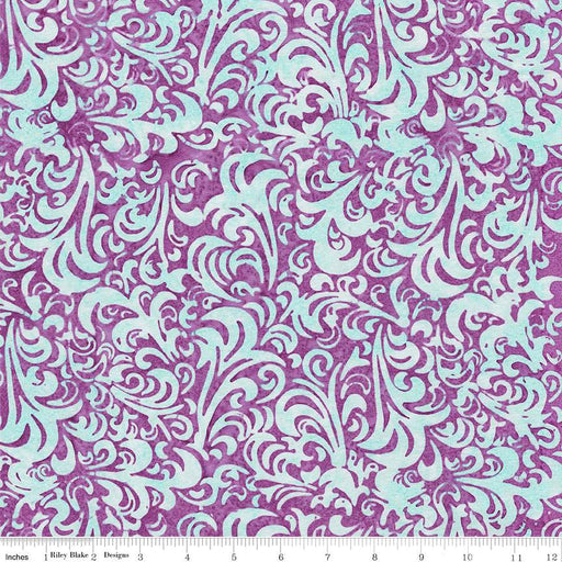 Batiks Basics Twirl & Swirl Wisteria Skye