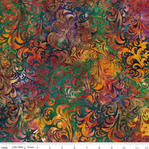 Batiks Basics Twirl & Swirl Bold 'n Brazen