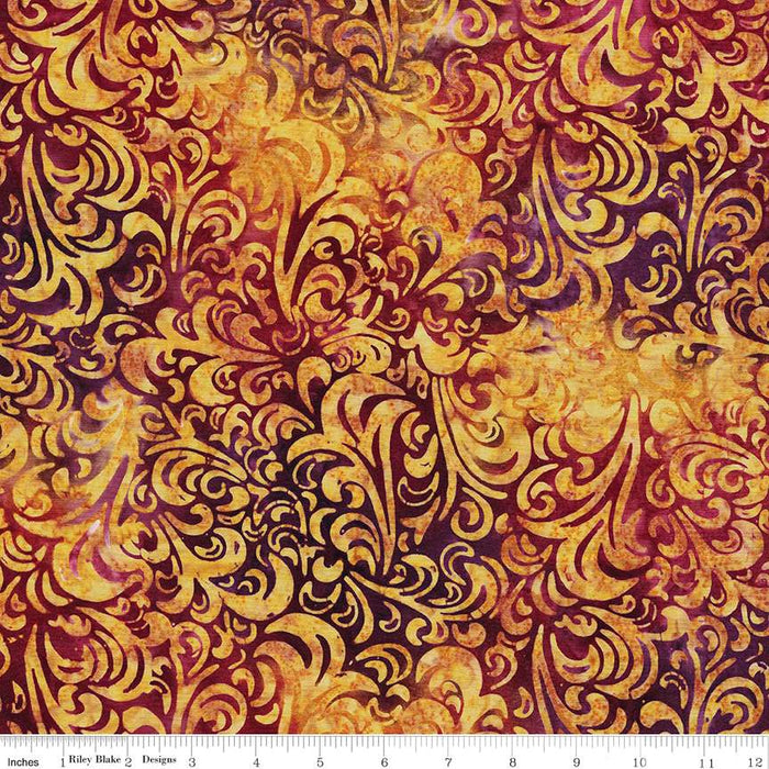 Batiks Basics Twirl & Swirl Bright Future