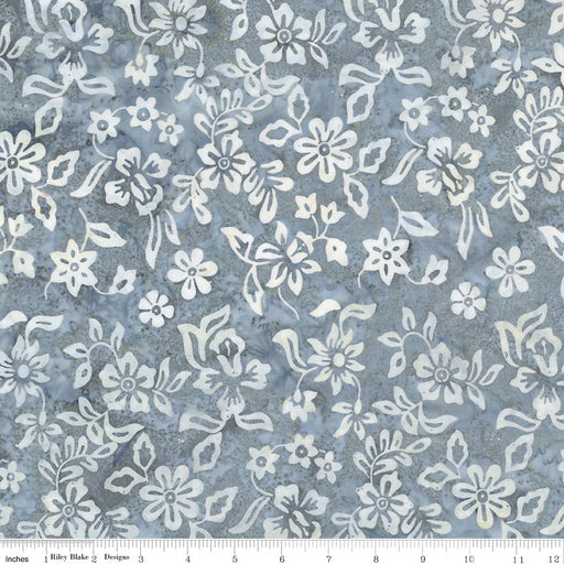 Batiks Gray & Golden Arabella Blustery Days