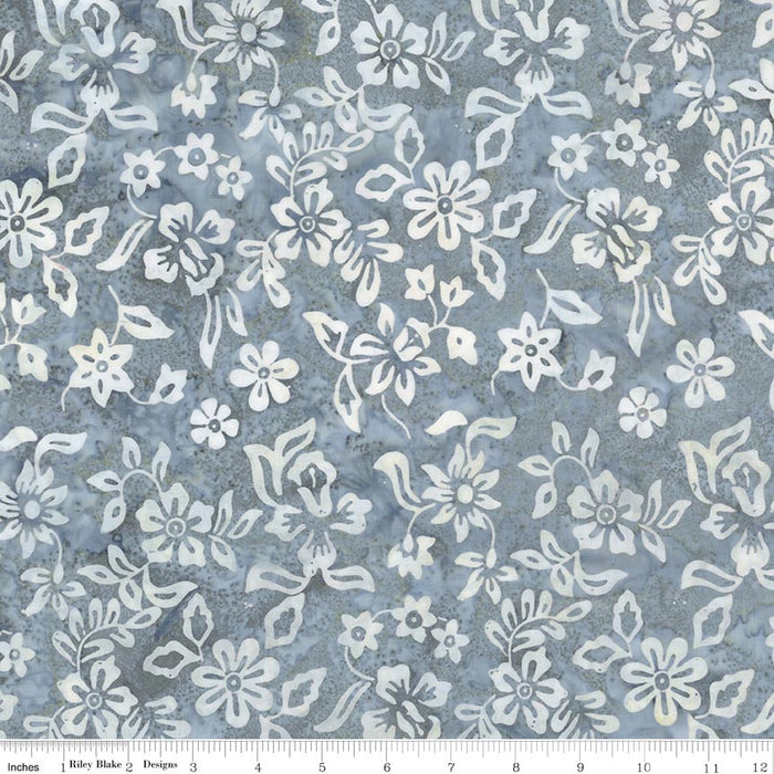 Batiks Gray & Golden Arabella Blustery Days